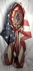 Mixed Media Fiber Wall Hanging